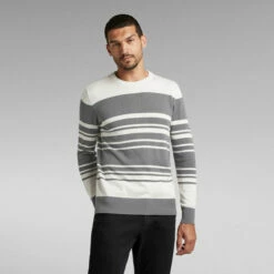 G-Star Raw Stripe Knitted Sweater