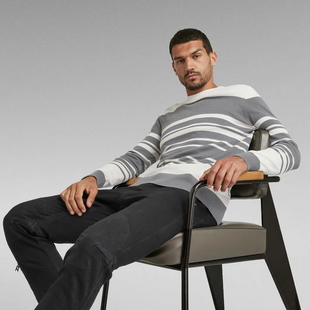 G-Star Raw Stripe Knitted Sweater - Image 5