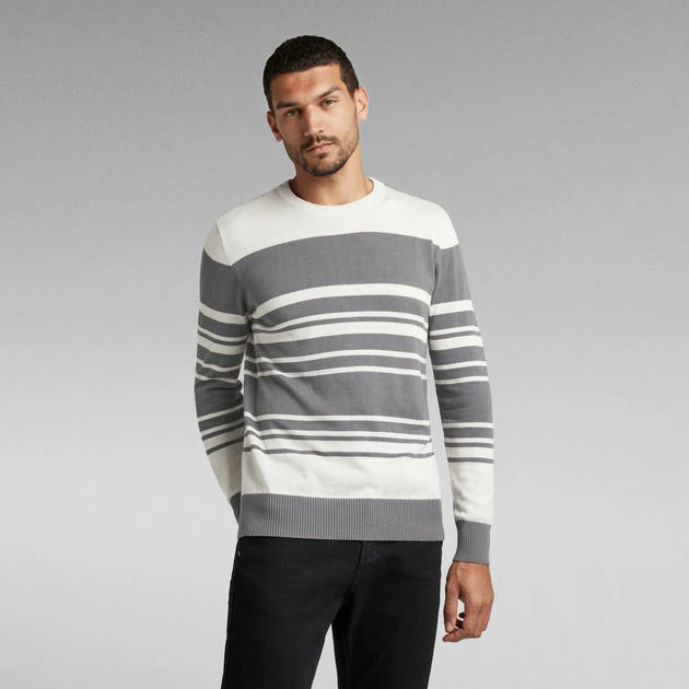 G-Star Raw Stripe Knitted Sweater
