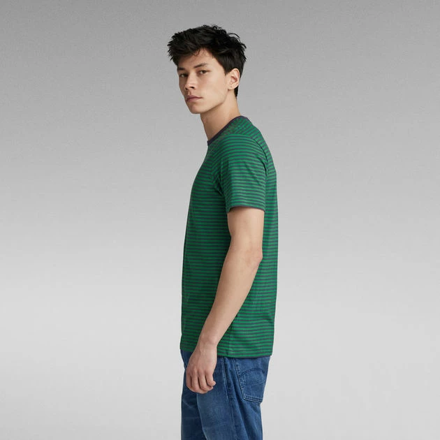 G-Star Raw Stripe Slim T-Shirt - Image 2