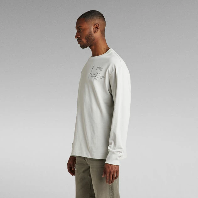 G-Star Raw Typeface Back Graphic Boxy T-Shirt - Image 2