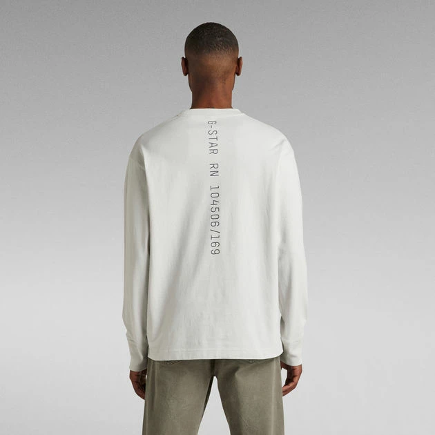 G-Star Raw Typeface Back Graphic Boxy T-Shirt - Image 3