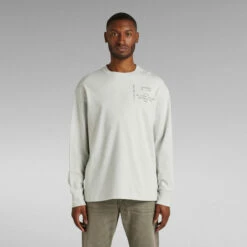 G-Star Raw Typeface Back Graphic Boxy T-Shirt