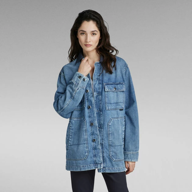 G-Star Raw Unisex Chore Evergreen Jacket - Image 3