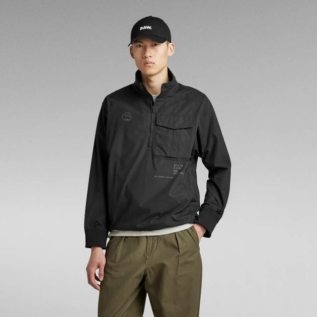 G-Star Raw Unisex Half Zip Overshirt - Image 2