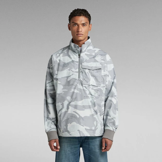 G-Star Raw Unisex Half Zip Overshirt - Image 2