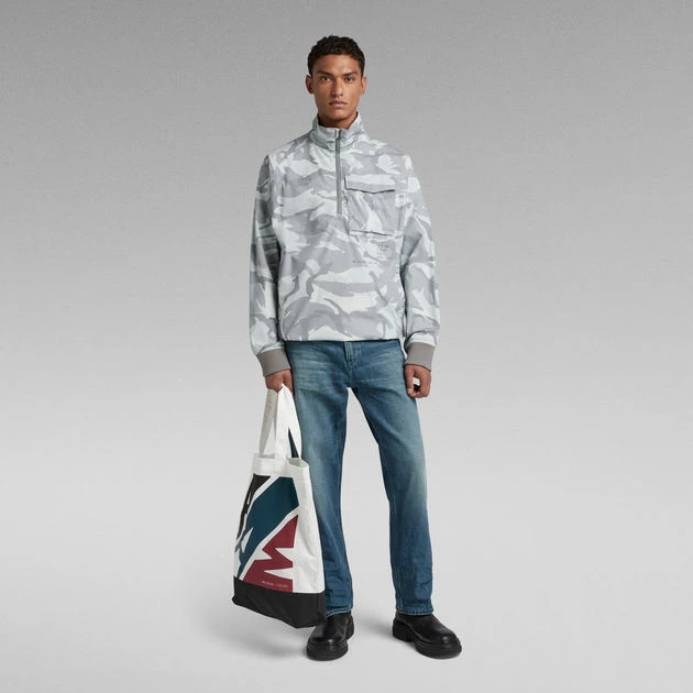 G-Star Raw Unisex Half Zip Overshirt - Image 4