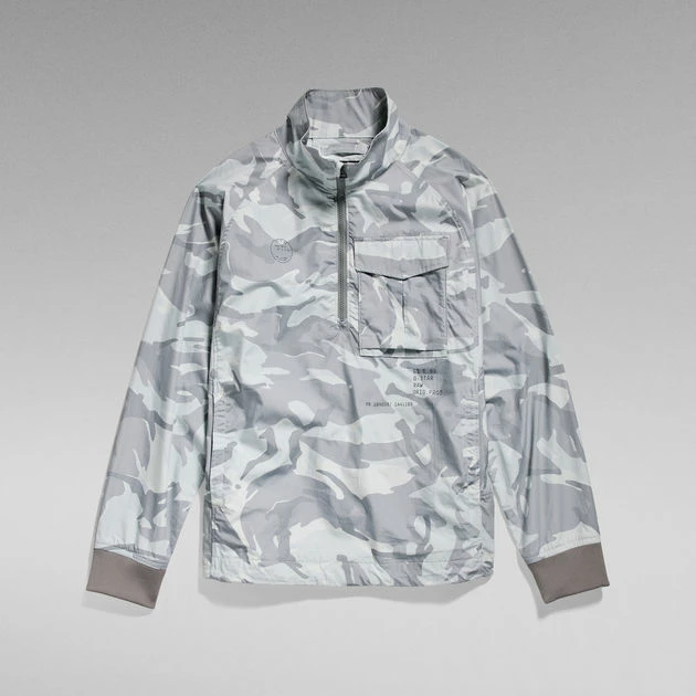 G-Star Raw Unisex Half Zip Overshirt
