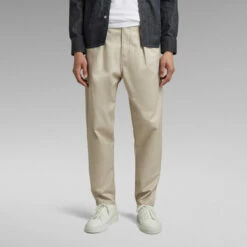 G-Star Raw Unisex Pleated Relaxed Chino