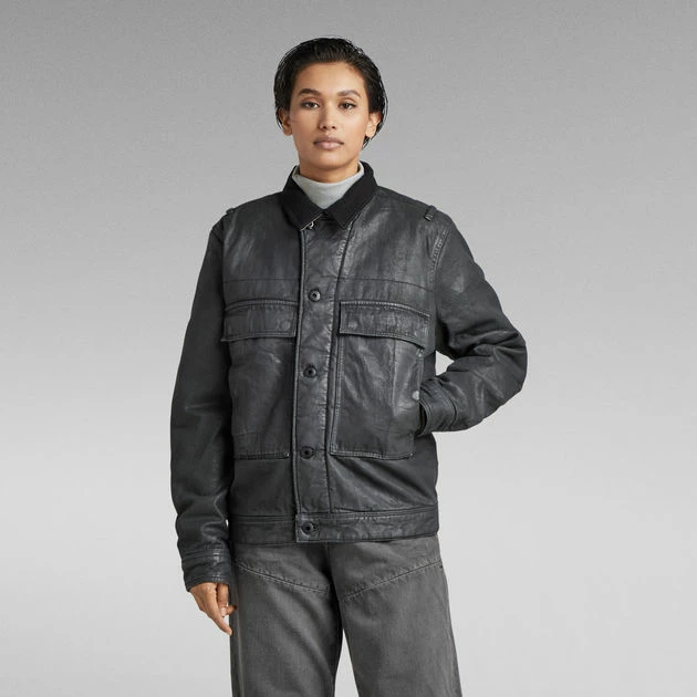 G-Star Raw Unisex Utility Flap Pocket Lined Jacket - Image 6