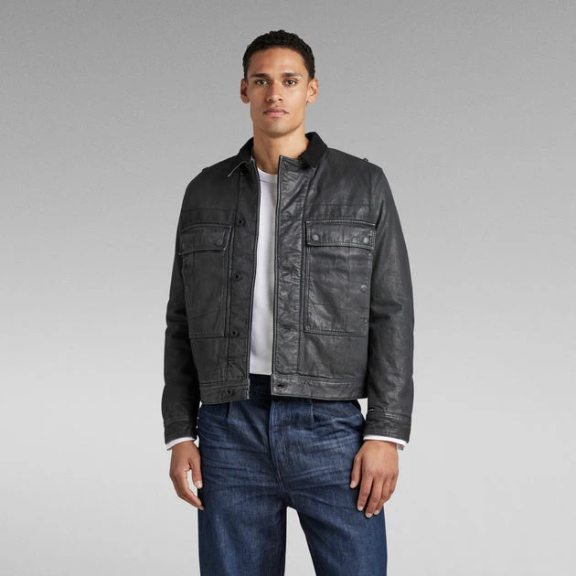 G-Star Raw Unisex Utility Flap Pocket Lined Jacket - Image 4