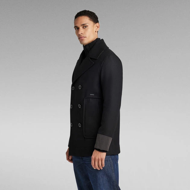 G-Star Raw Wool Peacoat - Image 2