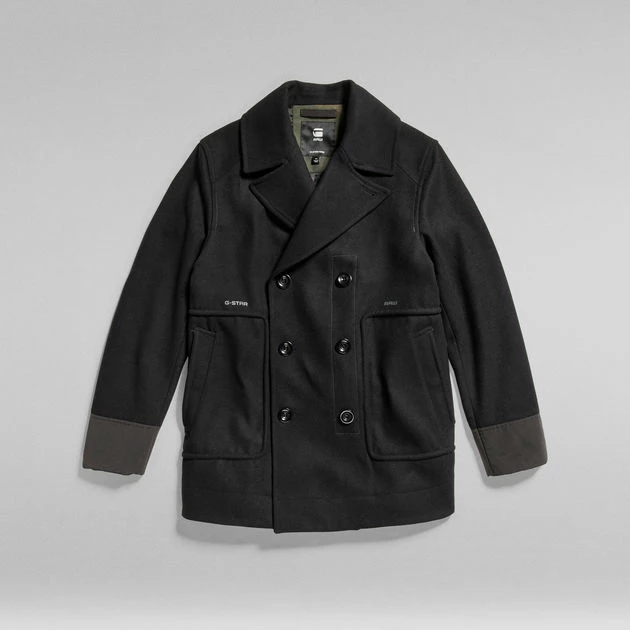 G-Star Raw Wool Peacoat - Image 4