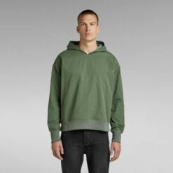 G-Star Raw Woven Loose Hooded Sweater