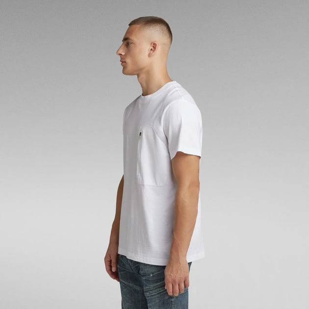 G-Star Raw Zip Pocket Loose T-Shirt - Image 2