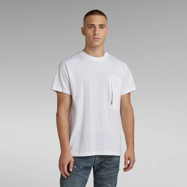 G-Star Raw Zip Pocket Loose T-Shirt
